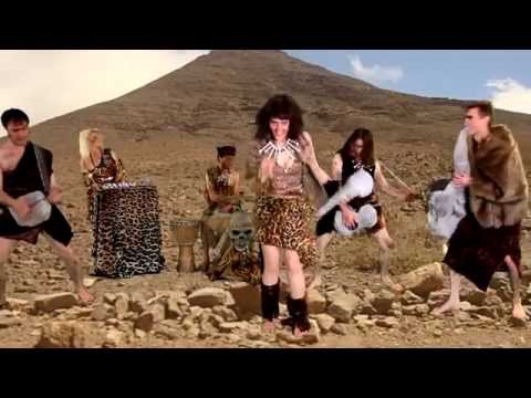 ZOMBINA AND THE SKELETONES - Teenage Caveman Beat Gargantua [Official Video] HD