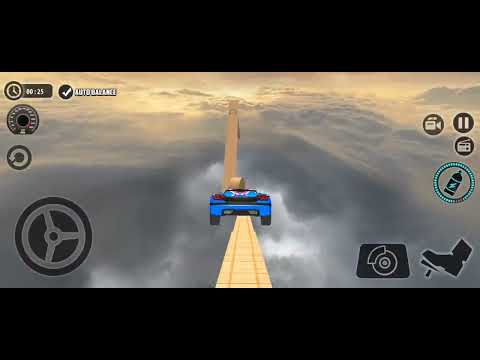 impossible  car tracks game  challenge mode ,level -14