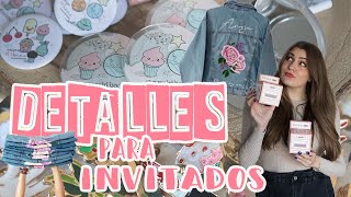 DETALLES PARA INVITADOS DE BODA | IDEAS |