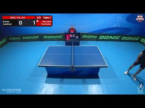 19:30 Ruslan Lazebnyi 3-0 Hennadii Yurchenko West 5 WIN CUP 03.12.2022 | TABLE TENNIS WINCUP