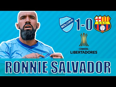 BOLÍVAR A UN PASO DE OCTAVOS| BOLÍVAR 1-0 BARCELONA SC|GOL AL MINUTO 94| COPA LIBERTADORES 2023|