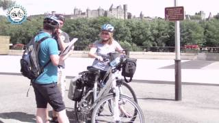 preview picture of video 'Bicycle delivery Carcassonne Canal Du Midi Trip'