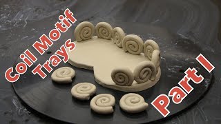 How to make a spiral coil motif tray Part I