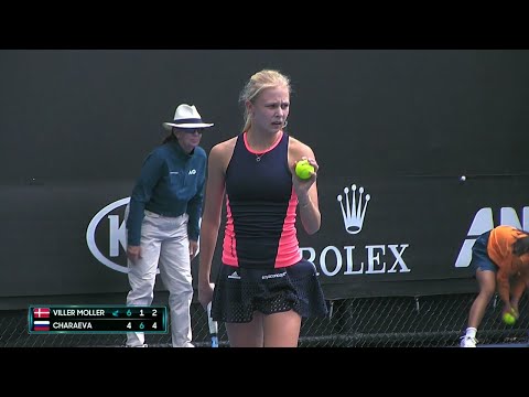Viller Moller Hannah v Charaeva Alina - 2018 Melbourne
