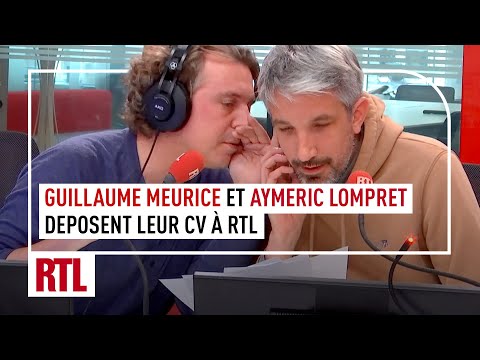 When Guillaume Meurice and Aymeric Lompret submitted their CVs to Alex Vizorek on RTL