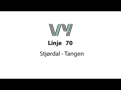 Linje 70 - Stjørdal - Tangen