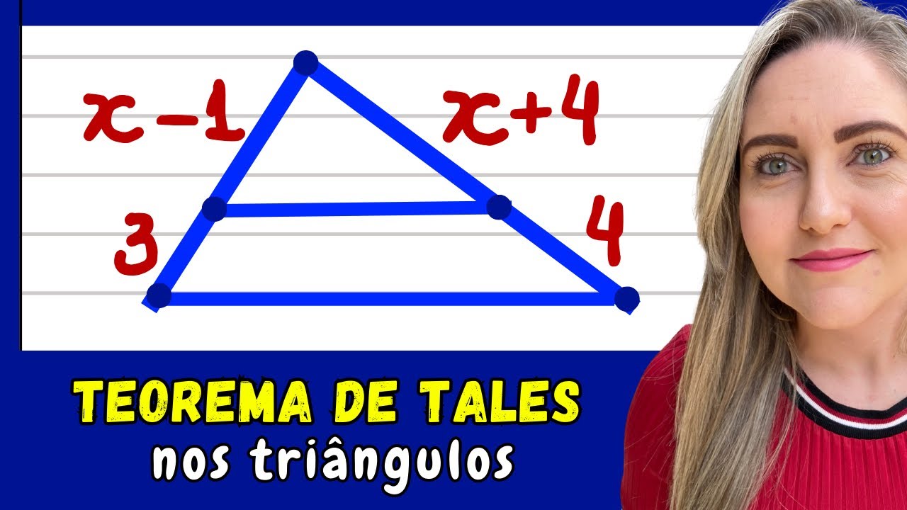 TEOREMA DE TALES NOS TRIÂNGULOS!! EXPLICAÇÃO DO CONTEÚDO! APRENDA AUSAR A PROPRIEDADE PARA RESOLVER!