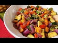 How to Roast Vegetables the Right Way with Balsamic Vinaigrette // Side Dish❤️