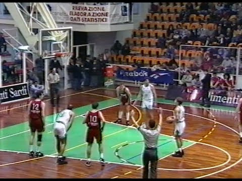 A2 Play off 1994/'95 Banco Sardegna Sassari - Turboair Fabriano Basket 90-88