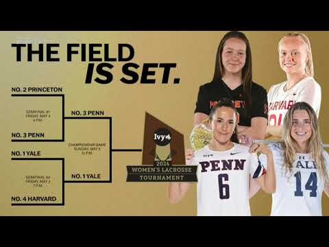 Yale vs Penn Ivy League Championship women's college lacrosse 2024
