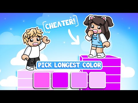 PICK The LONGEST Color In Roblox!