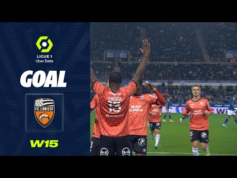 Goal Terem Igobor MOFFI (5' - FCL) RC STRASBOURG ALSACE - FC LORIENT (1-1) 22/23