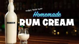 Create your own delicious homemade rum cream