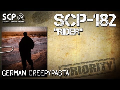 SCP-182: "Rider" - German Creepypasta (Horror, Horror, Audiobook) GERMAN