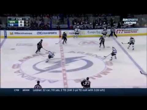 Game #298 Minnesota Wild @ Tampa Bay Lightning 1-2 Highlights (22.11.2014)