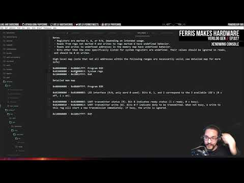 Ferris Makes Hardware Ep.027 - Verilog Gen