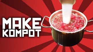 How to make kompot - Slav recipe with Boris