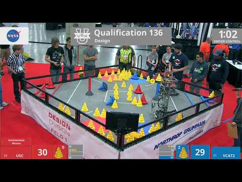 2018 VEXU Design Q136 - USC vs VCAT2 - 60 to 54