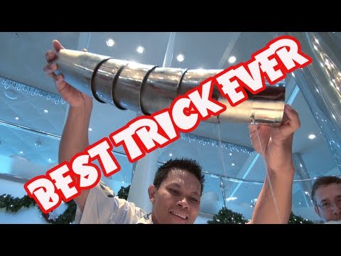 World's Best bartender Trick