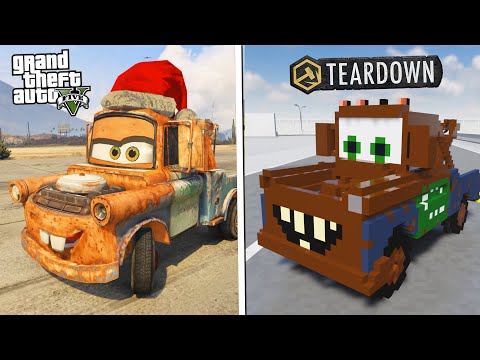 GTA 5 Tow Mater vs Teardown Tow Mater - WHO IS BEST?