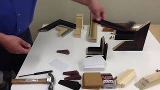 How to Join picture frames with Hoffmann Dovetail Keys