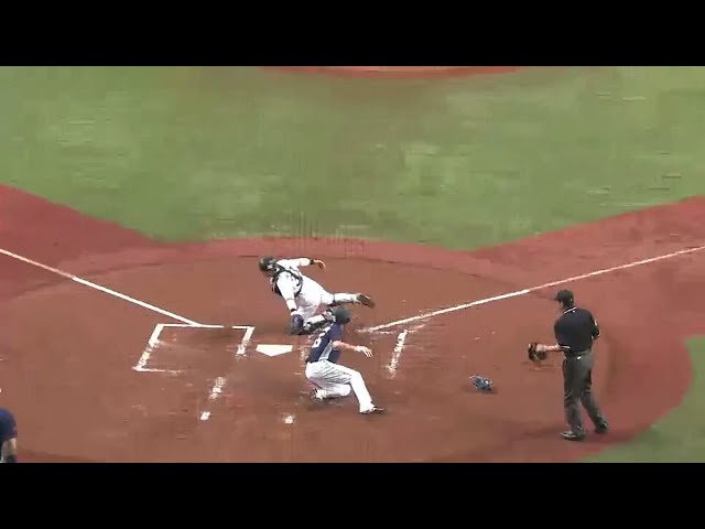 【3回表】ライオンズ・秋山 一気に本塁生還!! わずかな隙も見逃さず!! 2016/9/20 Bs-L