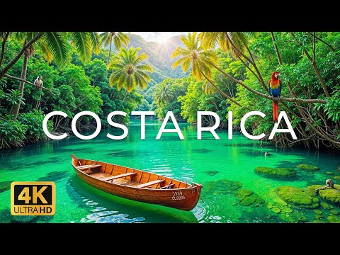 🇨🇷 Costa Rica Rainforest 4K UHD 🌿Exotic Wildlife & Scenic Relaxation
