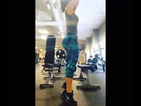 Dayami Padron Abs, Legs, Butt and Chest Female Muscle