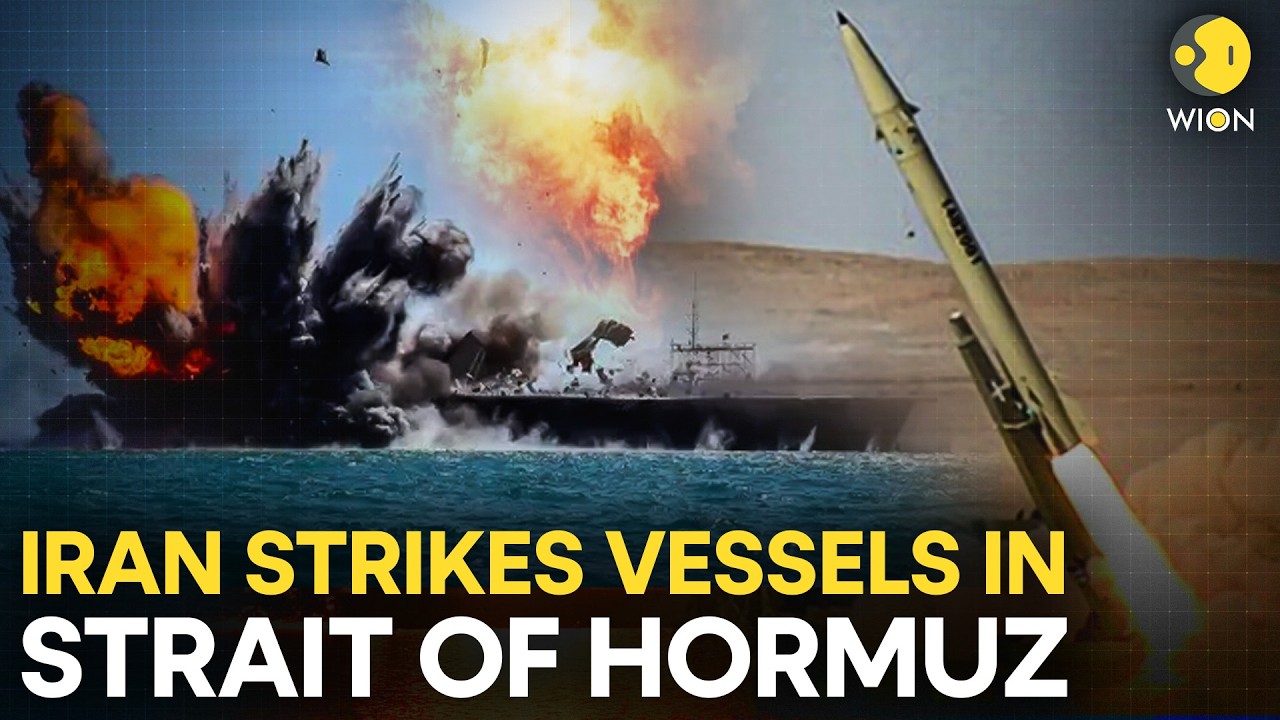 US-Iran War: Iran Strikes Vessels In Strait Of Hormuz, Middle East Tensions Explode | WION Live