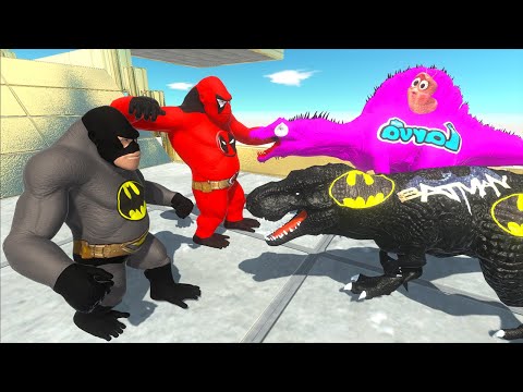 Hunting found Jurassic world evolution 2 Goro vs T-rex Batman Animal Revolt Battle