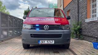PROFI SLIM výstražné LED svetlo vonkajšie, do mriežky, červeno-modré, 12-24V, ECE R10