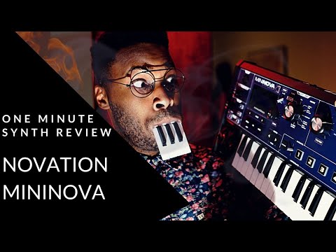 ONE MINUTE SYNTH REVIEW!!! Ep. 20 Novation Mininova (Halloween Special)