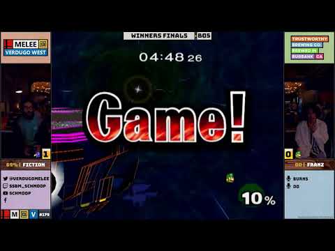 Melee @ Verdugo West #179 Winners Finals - Franz vs Fiction (Falco)