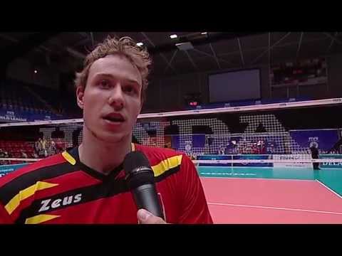 Sam Deroo flash interview after The Netherlands - Belgium