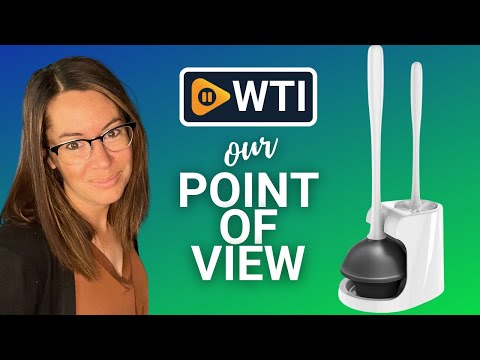MR.SIGA Toilet Plunger & Bowl Brush Set - WTI product video review