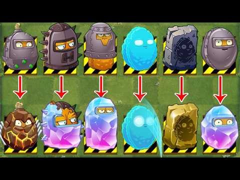 Pvz 2 Discovery - The Difference in Armor of NUT Plant China vs International - Who Will Win?