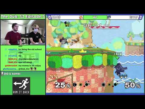 The Dub S2E5: Mot$ (Fox) Vs. Error (Marth) - WF