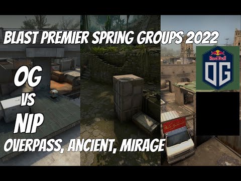 OG vs NIP Highlights / final at BLAST Premier Spring Groups 2022