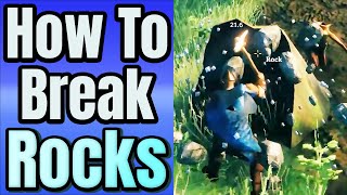 How To Break Rocks Valheim