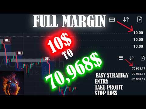 How I Trade Forex Full Margin in 2025, To Flip small account Quickly | Full Tutorial