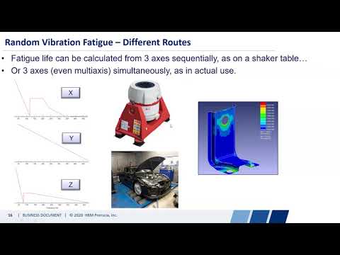 Random Vibration Fatigue Capabilities in nCode DesignLife