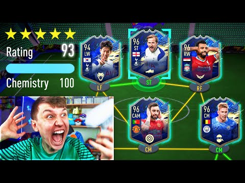 TOTS SALAH IN 193 RATED PREMIER LEAGUE FUT DRAFT!! - FIFA 21