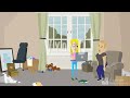 Childish Dad Refuses To Tidy Up The Living Room