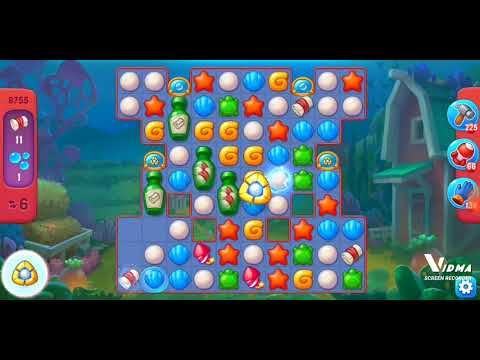 Fishdom. 8755 hard level no boosters and diamonds. 22 moves