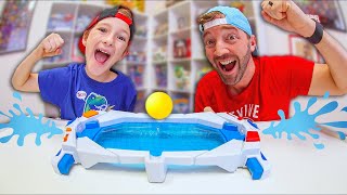 Father Son PLAY HYDRO STRIKE! (Don't Get Wet!)