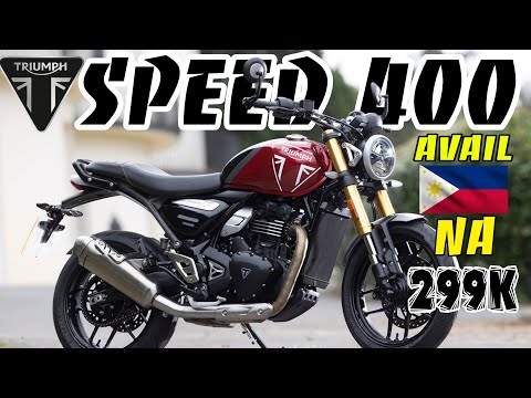 Super Pormado Classic Bike- 2024 Triumph Speed 400 Affordable Price 299k - Loaded sa Features