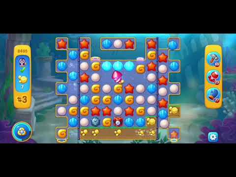 Fishdom 8495 Hard Level - NO 💣🧨💥