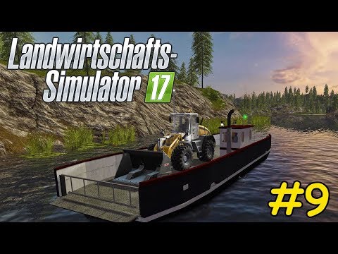 LS17 CONSTRUCTION Teil 9 - RADLADER auf der FÄHRE transportieren | Liongamer1