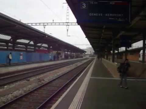 Genève Cornavin SBB CFF FFS annonce