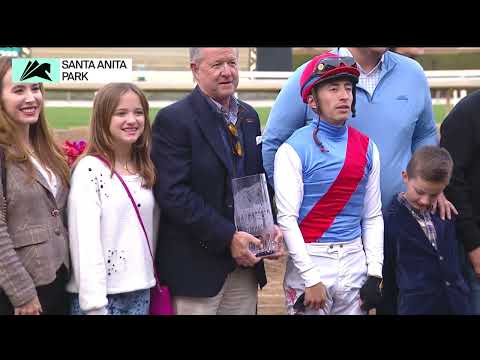 Muth wins the San Vicente Stakes on Saturday, January 6 at Santa Anita Park